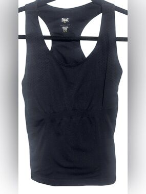 Everlast Black Seamless Racerback Athletic Tank Top XL